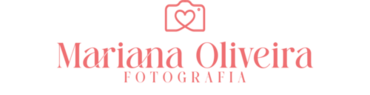 Logo Mariana Oliveira Fotografia com coração.